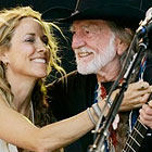 Sheryl Crow and Willie Nelson
